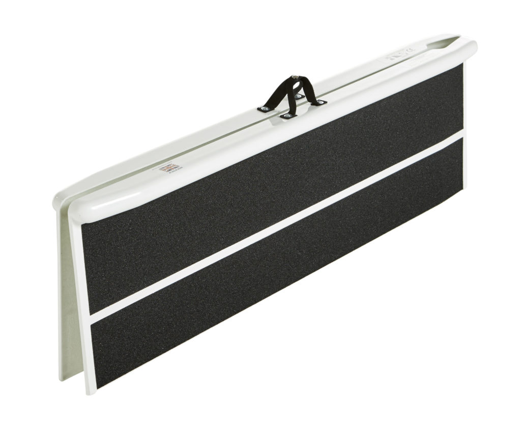Folded Jetmarine Briefcase ramp on a white background